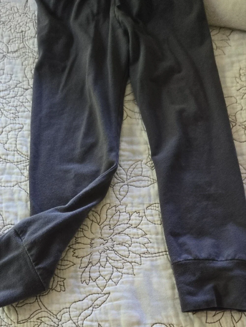 Kids Cozy Charcoal Gray Jogger Sweatpants